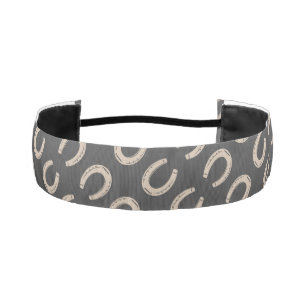 Lucky Horse Shoe Athletic Headband