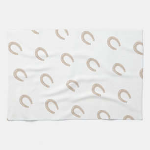 Lucky Horse Shoe Kitchen Towel