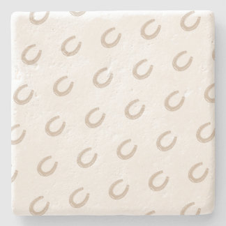 Lucky Horse Shoe Stone Coaster