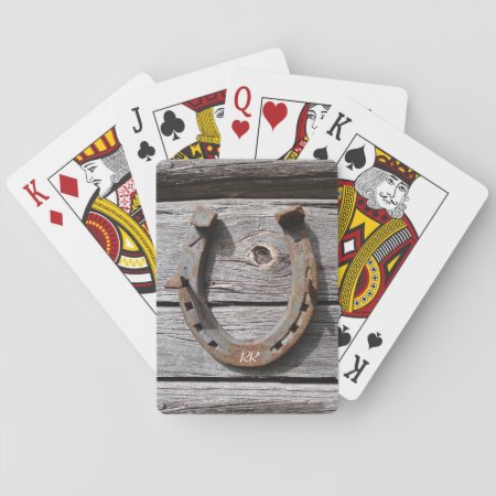 Lucky Horseshoe Playing Cards