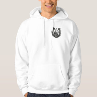 lucky horseshoe tattoo hoodie