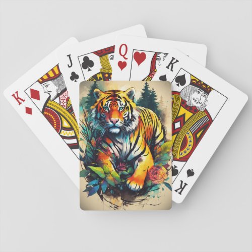 Lucky Horseshoe Tattoo T_Shirt Designs Poker Cards