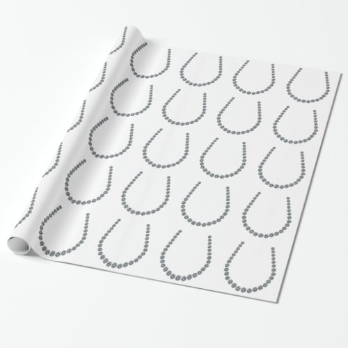 Lucky Horseshoe Wrapping Paper