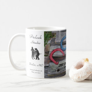 LUCKY HORSESHOES COFFEE MUG