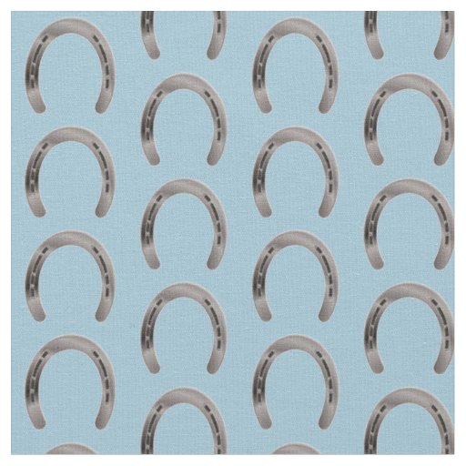 Lucky Horseshoes Fabric