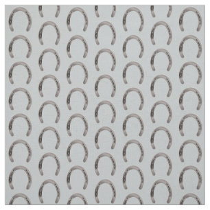 Lucky Horseshoes Fabric