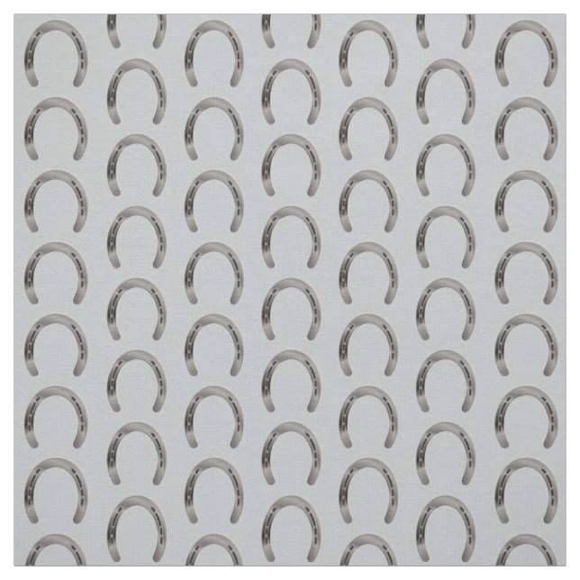 Lucky Horseshoes Fabric (Swatch)