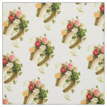 Lucky horseshoes fabric