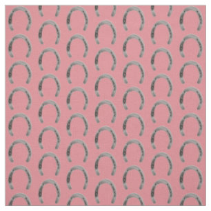 Lucky Horseshoes Fabric