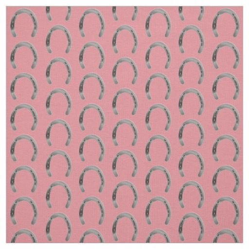 Lucky Horseshoes Fabric