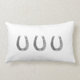 Lucky Horseshoes Pillow