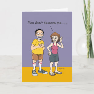 Lucky Husband Anniversary Card Humor