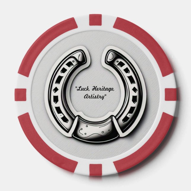 "Lucky Icon" Poker Chips (Front)