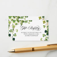 Lucky in Love Bridal Shower Green Shamrock