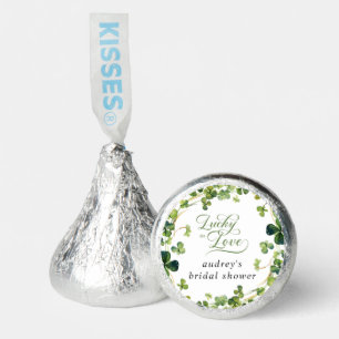 Lucky in Love Bridal Shower Green Shamrock Hershey®'s Kisses®