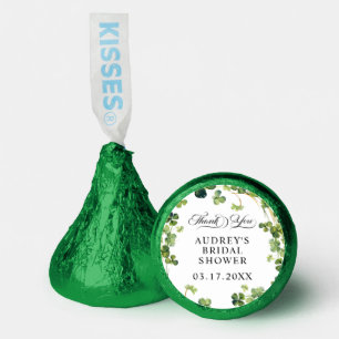 Lucky in Love Bridal Shower Green Shamrock  Hershey®'s Kisses®