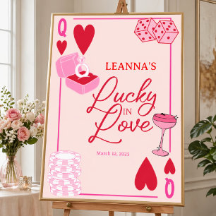 Lucky in Love, Bridal Shower, Lucky, Foam Board