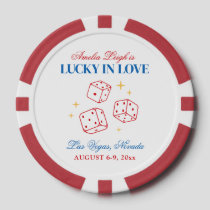 Lucky In Love Casino Bachelorette Weekend Poker Chips