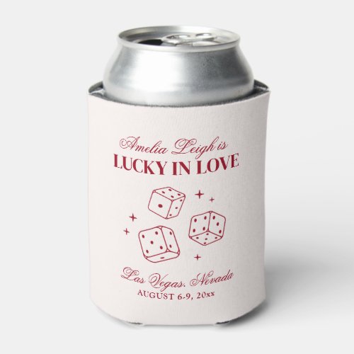 Lucky In Love Cocktails Bachelorette Weekend Can Cooler