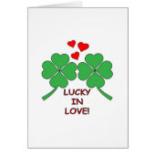 Lucky In Love Hearts Clover (Front)
