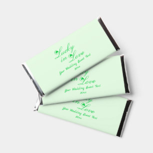 Lucky In Love Hershey Bar Favors