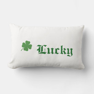 Lucky in Love Irish Pillow 1