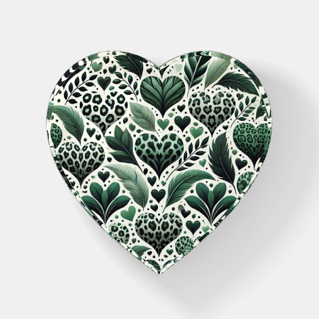 Lucky In Love Paperweight (Front)