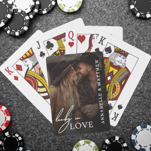 Lucky In Love Photo Poker Cards
