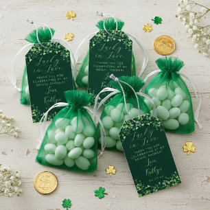 Lucky In Love St. Patrick's Day Bridal Shower Gift Tags