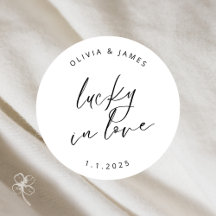 Lucky In Love Stickers