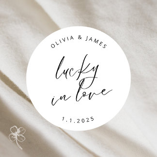 Lucky In Love Stickers