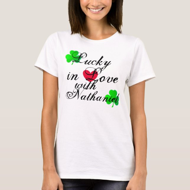 Lucky in love T-Shirt (Front)