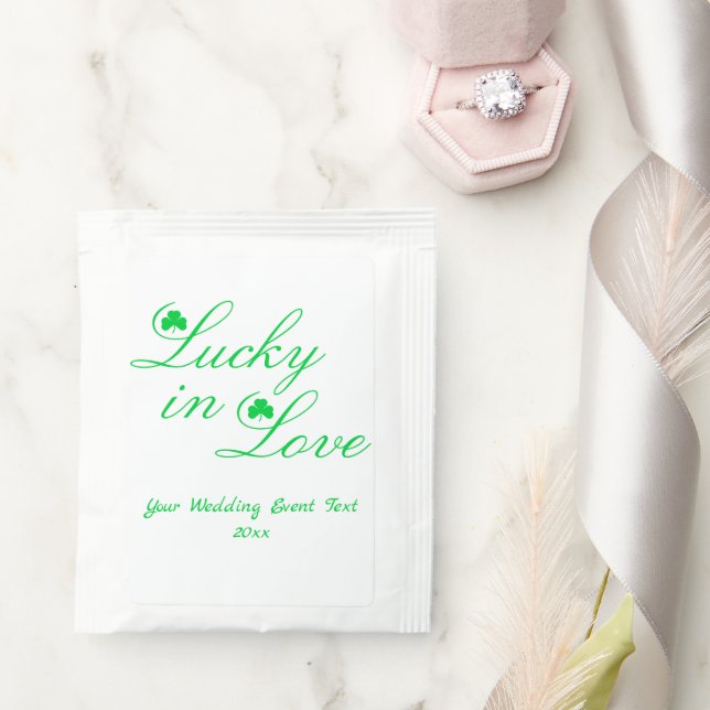 Lucky In Love Tea Bag Drink Mix (Wedding)