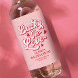 Lucky In Love Vegas Bachelorette Party Wine Label