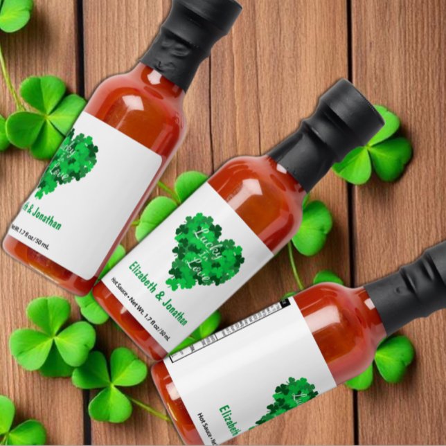 Lucky In Love Wedding Hot Sauces (Creator Uploaded)