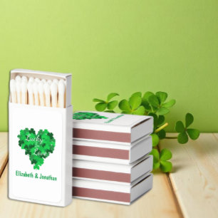 Lucky In Love Wedding Matchboxes