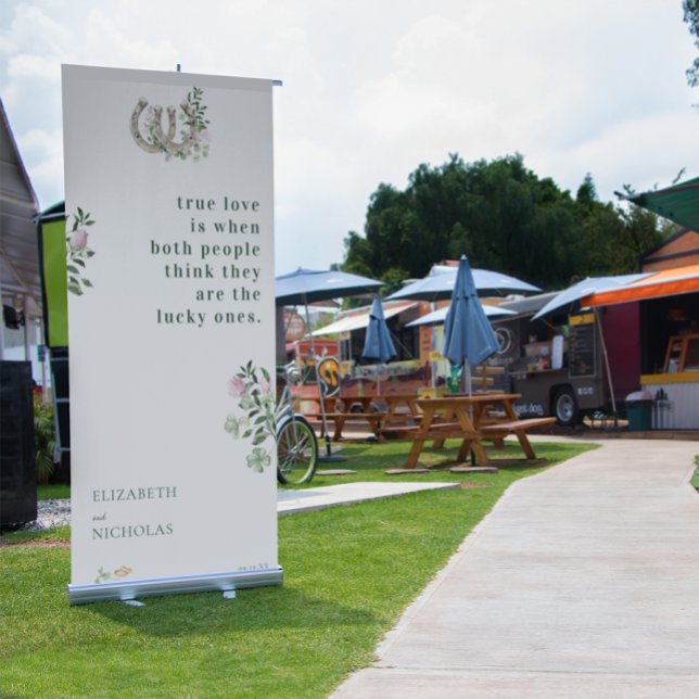 Lucky In Love | Wedding Welcome Sign (Creator Uploaded)