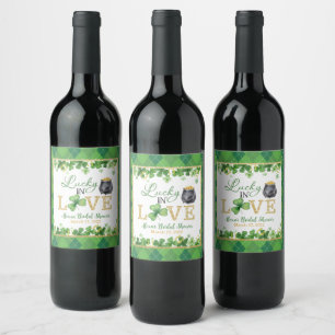 Lucky in Love Wine Label