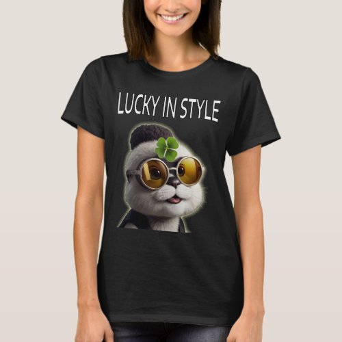 Lucky in style T_Shirt