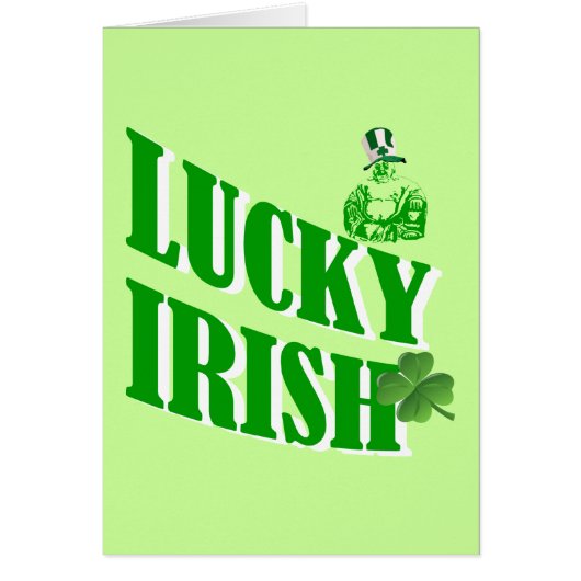 Lucky Irish Buddha Cards (Front)