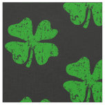 Lucky Irish clover shamrock pattern textile fabric