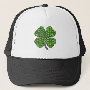 Lucky Irish Clover Trucker Hat