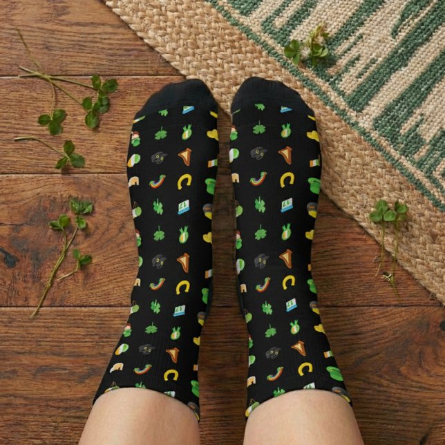 Lucky Irish Elements Athletic Crew Socks (Lucky Irish Elements Athletic Crew Socks)