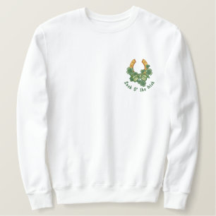 Lucky Irish Embroidered Sweatshirt
