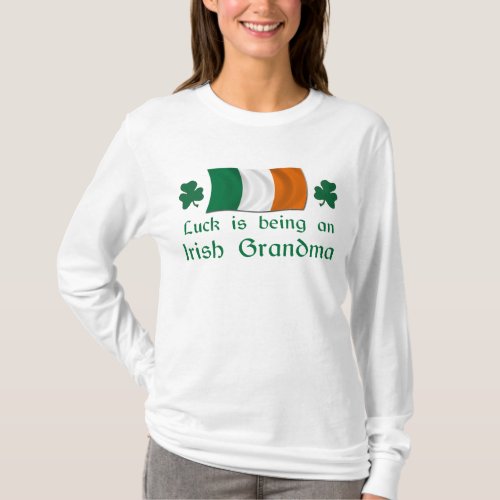 Lucky Irish Grandma T_Shirt