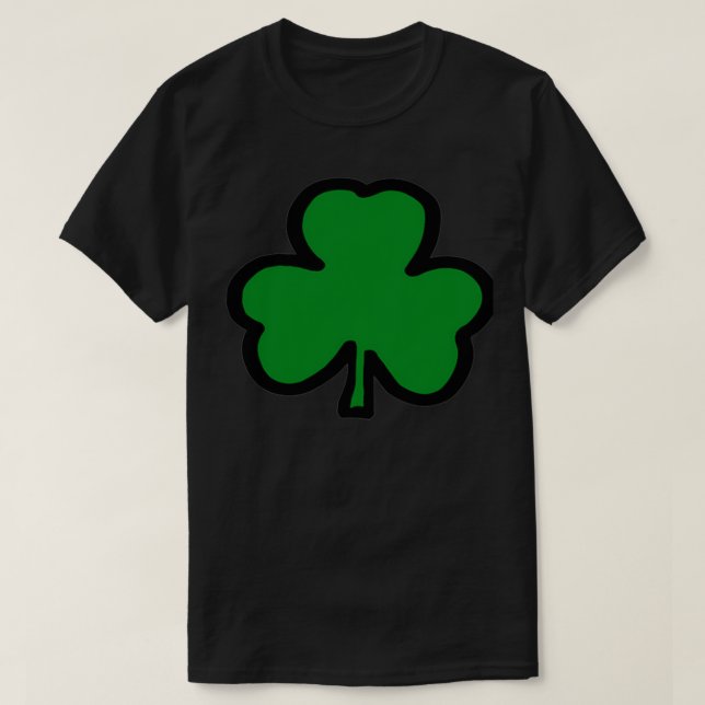 Lucky Irish Green St  T-Shirt (Design Front)
