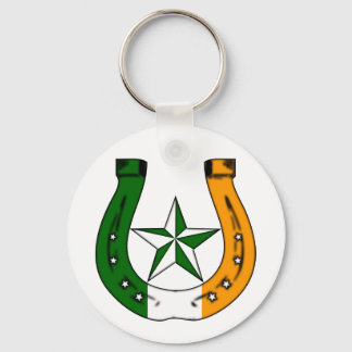 lucky irish horseshoe keychain