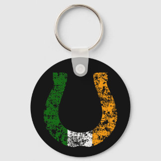 lucky irish horseshoe keychain