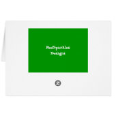 Lucky Irish Indigo Cards (Back Horizontal)