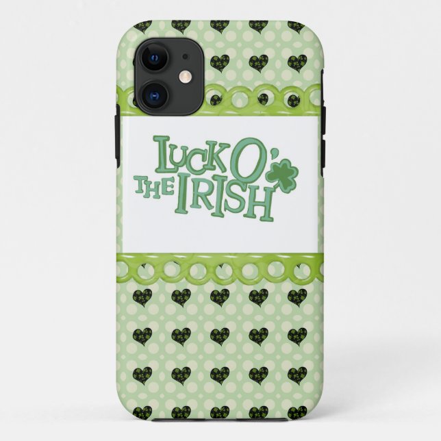 Lucky Irish iPhone Case (Back)